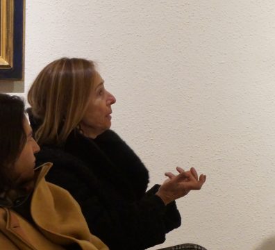 Visita "Ocaso" de Carmen Aldunate en Museo Ralli