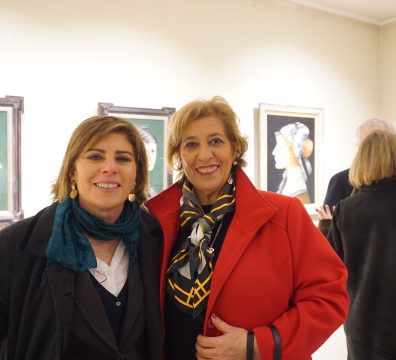 Visita "Ocaso" de Carmen Aldunate en Museo Ralli