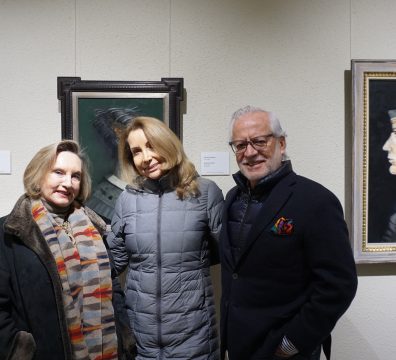 Visita "Ocaso" de Carmen Aldunate en Museo Ralli