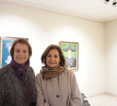 Visita "Ocaso" de Carmen Aldunate en Museo Ralli