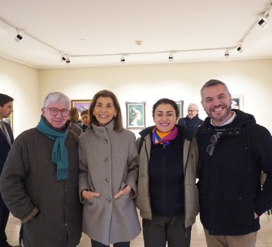 Visita "Ocaso" de Carmen Aldunate en Museo Ralli