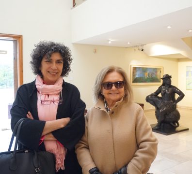 Visita "Ocaso" de Carmen Aldunate en Museo Ralli